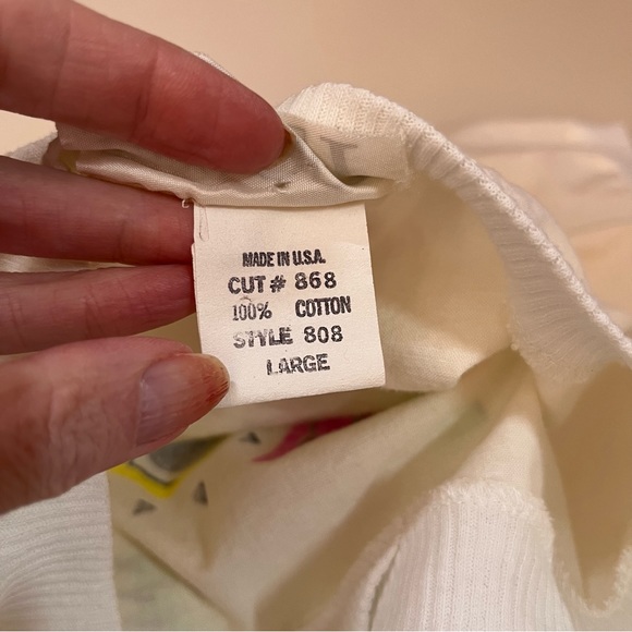 Vintage 80 90 Oversized California Palm tree Vacation Tee shirt - Picture 14 of 16